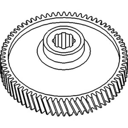 Aftermarket Driven Gear Fits Ford Tractors 5610 5910 6610 6710 7610 7710 E0NNA726BA